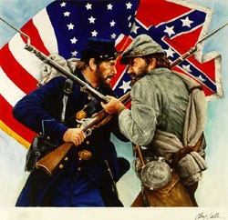 what was the country called that formed in the south during the civil war